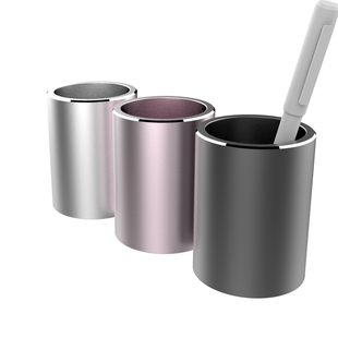 金属笔筒批发创意时尚办公ins礼品化妆收纳桌面个性简约定制北欧