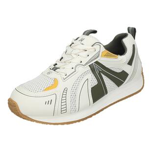 2025秋季新款大码女鞋41到43显脚小百搭休闲圆头系带运动鞋阿甘鞋