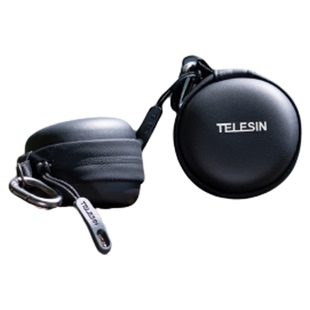 泰迅适配大疆action6滤镜收纳包运动相机大疆action3/4/5pro便携小巧GoPro运动相机UV镜CPL偏振镜防震滤镜包