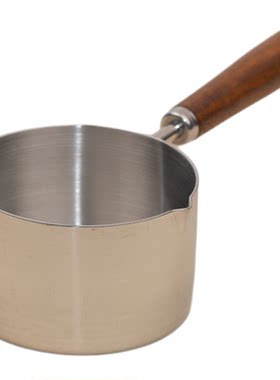不锈钢咖啡量勺家用木柄