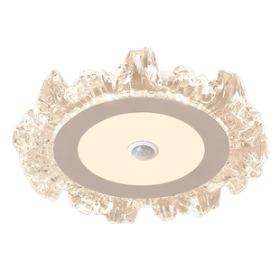 现代简约过道灯超薄led感应吸顶灯走廊灯人体雷达感应灯智能款