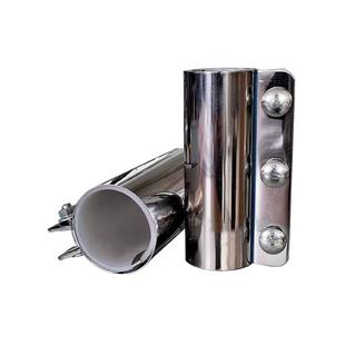 宁波不锈钢接管器卡箍抱箍连接器供料弯管支架夹管夹管道抢修201