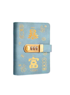 儿童记账本带密码锁活页