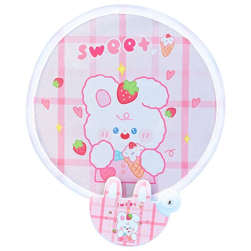 可爱折叠团扇便携小扇子