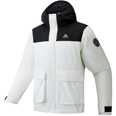 安踏男子四防羽绒服户外