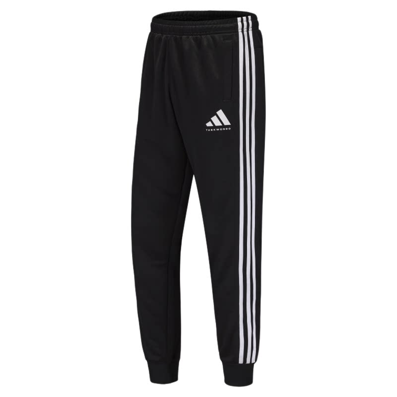 Adidas阿迪达斯2025新款黑白束腿裤男女运动休闲裤子TR30P1T-BW