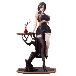 【bilibili】现货BearPanda真丝袜追视眼温感漆旗袍有凤来仪手办