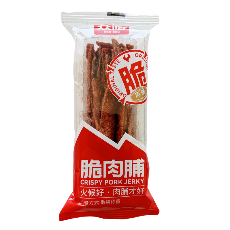 众阳脆肉脯香酥猪肉鸡肉铺干零食独立包装网红解馋休闲小吃熟食品
