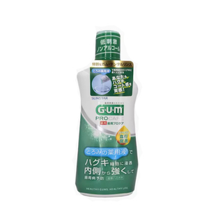 GUM牙龈活力液日本漱口水除口臭杀菌牙龈炎出血萎缩红肿松动牙周