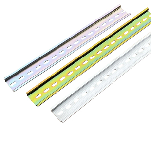 C45铁电气安装导轨端子铝导轨空气开关卡条35*7.5*1.0 1.2厚国标