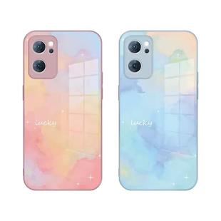 reno14手机壳reno12晕染11新款opporeno9渐变8小众高级感7高端13女款findx6适用x8玻璃奢华findx7ultra保护套