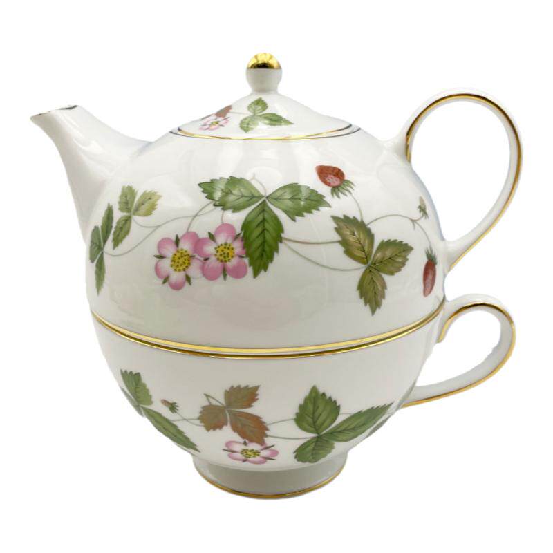 wedgwood英国一人份野草莓子母壶