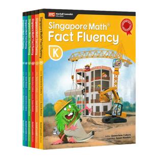 美国版获奖 新加坡数学小学数学教辅  Singapore Math Fact Fluency 概念强化 在美国教育获得大奖书Primary Mathematics