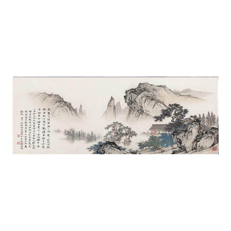 山水画客厅大幅新中式装饰画中国