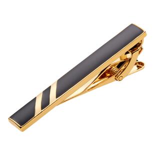 领夹男士正装商务金色职业西装领带夹子韩版别针男保安领带夹