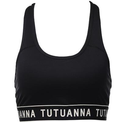 tutuanna纯色无钢圈运动文胸胸垫