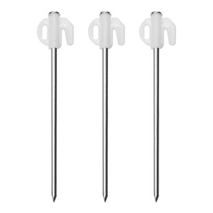 户外固定帐篷地钉防风绳地丁荧光加长加粗露营野外天幕铁钉子20cm