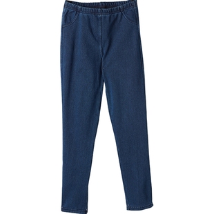 CALZEDONIA卡泽意袜秋冬儿童简约多色丹宁保暖紧身裤女童BIP005