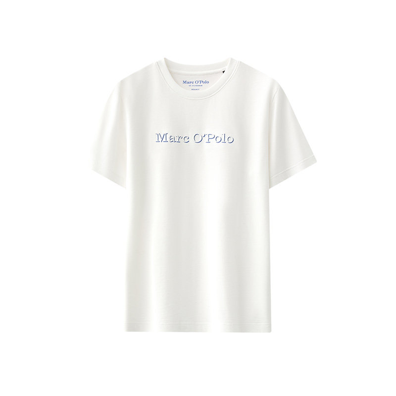 【自营】Marc O'Polo2025夏季新款3D品牌字母绣花短袖T恤男士纯棉