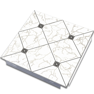 集成吊顶铝扣板300×300厨房卫生间房间大厅铝扣板天花板吊顶自装