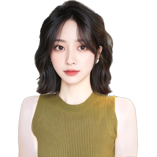 假发片女头顶遮白发秃顶增发量蓬松真发轻薄款自然无痕卷发补发片