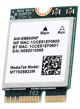 FenviMT7925WiFi7网卡蓝牙5.3