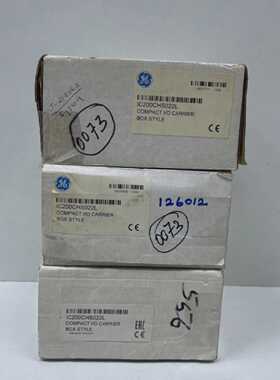 Lot 3pc General Electric GE IC200CHS022L Compact I/O Carrier