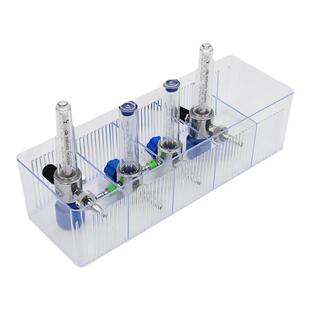 输液盒氧气流量表分隔收纳盒塑料储物整理盒医院治疗室6S管理药盒