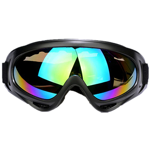 X400 防风沙护目镜骑行滑雪摩托车防护挡风镜军迷CS战术抗击眼镜