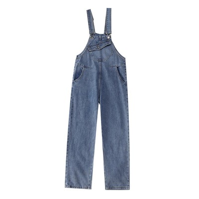 工装牛仔背带裤男复古潮牌