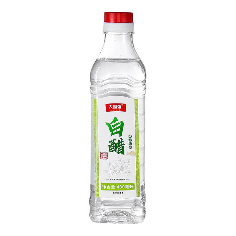 白醋家用酿造食醋点蘸焖煮凉拌清蒸炖菜腌制炒菜食用香醋调味