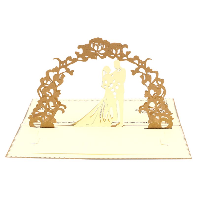 结婚纪念礼物新婚祝福宴请喜庆新人请帖高级感婚礼现场甜蜜互动