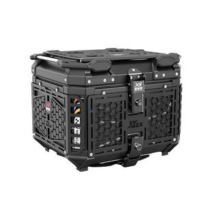 星骑侠铝合金摩托车尾箱dl250加厚装甲后备箱uhr150摩旅后尾箱X5