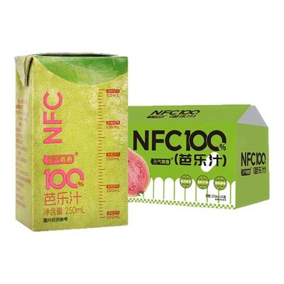 【100%0添加】NFC红心芭乐汁多味可选果汁饮料0糖0脂整箱10盒特价