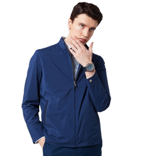 佛朗尼齐拉商务有型男士茄克衫休闲百搭立领舒适通勤简约夹克外套