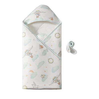 嫚熙宝宝抱被透气防惊跳