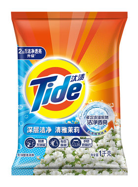 汰渍薰衣草洗衣粉洁净高效实惠装