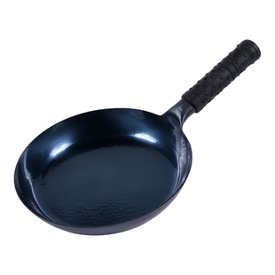 正宗章丘平底锅无涂层铁锅不粘家用煎饼烙饼牛排平底煎锅厂家直销