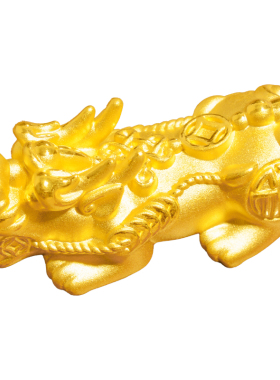 谁羽珠宝3d硬金中国结钱币钱转运