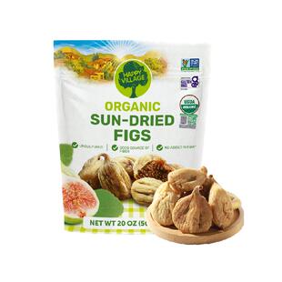 Happy Village 有机无花果干土耳其原装进口孕妇零食天然黄体酮