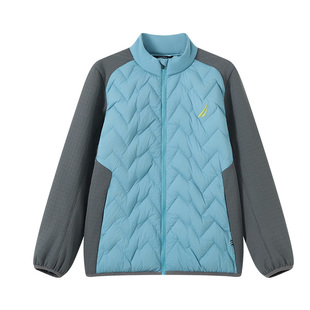 【雪峰·AIR】NAUTICA儿童轻薄羽绒服男款95%鹅绒服男童女童800蓬