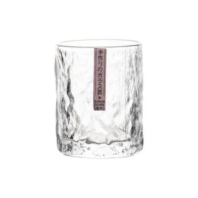 dirty咖啡杯透明耐热ins锤纹水杯