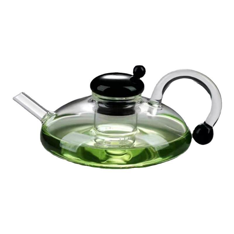 家居好物花茶壶套装水果茶具耐热玻璃北欧风格轻奢养生电陶炉加热