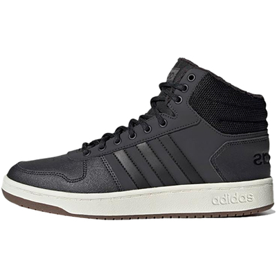 阿迪达斯男子加绒中帮板鞋