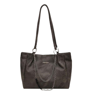 2025新款女士大容量通勤包包大学生上课托特包高级感时尚单肩包女