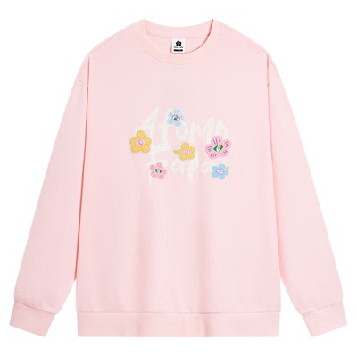 特步ATOMOFAFA套头卫衣女