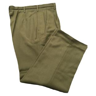 正品老货马裤呢冬裤加厚款直筒老兵裤子军黄色秋冬毛料长裤子