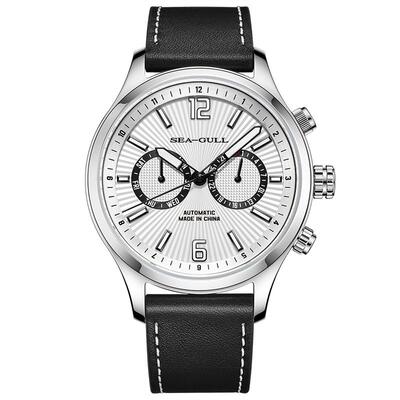 海鸥表夜光运动男士多功能机械表