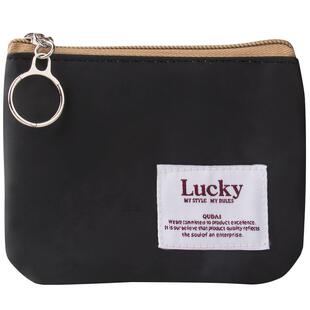 短款钱包女小众设计软皮质钥匙包学生韩国ins迷你轻薄小巧零钱包