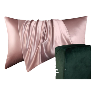 维科家纺真丝枕套桑蚕丝枕巾19姆米枕头套丝绸纯色枕芯套单个对装